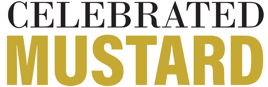 celebrated mustard recipe button
