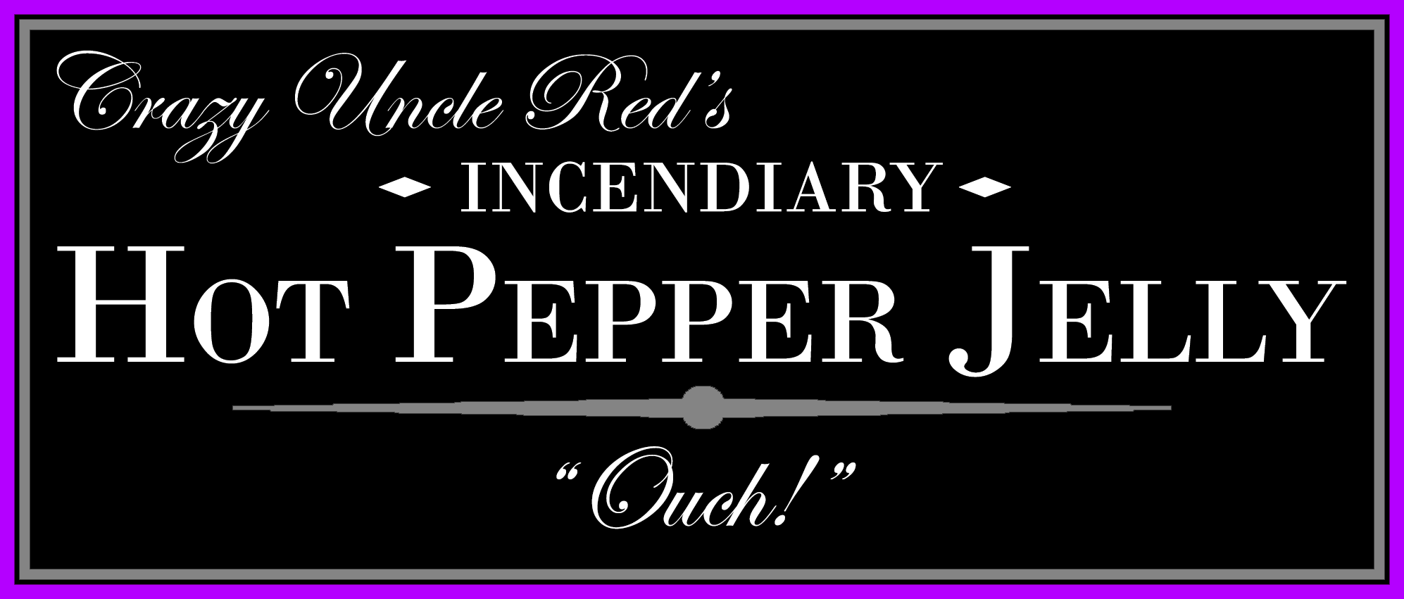 incendiary pepper jelly logo